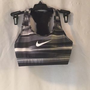 An xs dri-fit Nike sports bra. Worn a few times.